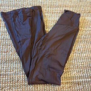aerie flare brown leggigns